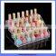 New style Discount acrylic nail polish display cubes