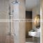Hot and Cold Rainfall Surface Mounted Brass Shower Mixer