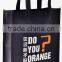 Custom Printed Logo Non-woven Tote Shopping Bags