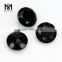 Natural Round Brilliant Cut Black Agate Bead Gemstone Wholesale Price