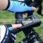 USB rechargeable Rainproof LCD Backlight Bike Odometer bicycle light
