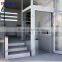 Vertical platform wheelchair lifts for home