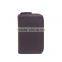 Hot sale genuine cowhide leather unisex credit/ID card holder,mini zipper wallet