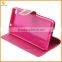 tpu+pu stand wallet leather case for huawei P8