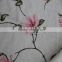 Wholesale hometextile printed linen mixed blackout curtain fabric for baby room
