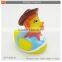 Lovely 5cm rubber duck baby bath duck toy for sale