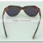 Fashion Design Bamboo Sunglasses Polarized Lenses Custom Logo Free Wooden Frame Material Wooden Sunglasses