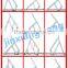 patter and safety aluminum window friction stay