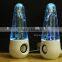 cheapest spray water led dance speaker with bluetooth sport TF card
