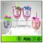 12oz bpa free double wall plastic wine tumbler with paper insert