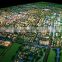 China famous city scale master planning models with perfect landscape