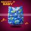 Wholesale Naughty baby Reusable Washable hook & loop Pocket baby Cloth Diaper nappy factory