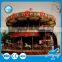 Amusement park carousel horses rides luxury double layer carousel for sale