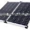 120W folding solar power system for solar water heaters flexible solar panel