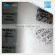 void if open metallized pet hologram laser label