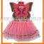 Good quality tutu skirt solid color factory directly girl's tutu with Butterfly wings