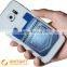 Silicone cardholders phone case Color print metro card holder for iphone