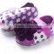 hot sale high quality beautiful flower baby girl dress baby shoes