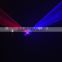 Red and blue color pub laser light projector