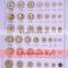 buttons transparent golden china suppliers