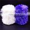 100% polyester feather yarn , with heat setting , crochet yarn