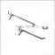 supermarket metal slatwall hanging display hook
