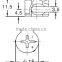 Furniture Hardware Fittings Minifix Connector Assembly Screw Cam Lock