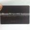 0.35mm thickness black famous stainless steel card metal business card