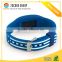 New Arrival ZD003 Colorful RFID Silicone NFC Wristband for Stuff Identification