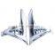 Chrome Saddlebag Scuff Covers Trims For Honda GL1800 GOLDWING 2001-2011 New