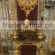 Elegant Gold Gilt Crystal and Brass Mantel Clock,/Shelf Clock, Decorative Clock Table Clock/Desk Clock