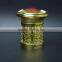 Wholesale aluminium bottle cap with red crystal stone
