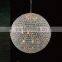 Crystal ball ceiling lamp, Round crystal ball pendant light