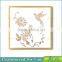 Framed Handmade Flower & Bird 3D Wall Art