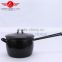 Good quality enamel mini cooking pot enamel cassrole with single handle