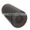 Black color epp material 2 in 1 epp yoga roller massager roller for body fitness.