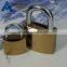 Gold-Plated Padlock and Key