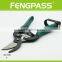 S6-1039 7 inch Iron Steel and Plastic handle strong cutting Gardening Pruning Garden Scissors