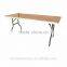 simple mordern plywood banquet folding table/plastic folding table