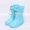 New Style Cute Kids Children Wellington Boots PVC Rubber Rain Boots