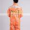 High Visibility Safety Orange Rain Gear Wear Rain Suit Polyester /pvc Nylon/Rubber Rain Coat Waterproof