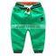 Newest casual boys jogger pants wholesale cotton fleece training running tracksuit