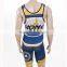 Latest Cool Sublimation Print Cheap Custom Wrestling Singlets