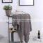 2017 hot selling knitted tassel blankets