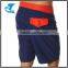 Plain mens casual short popular blue color men short