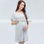 Wild Maternity Clothing Printing Breastfeeding Clothes Loose and Comfortable Nursing Dress