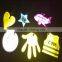 dongguan EN71/2 customized animal shape soft plastic reflectors