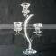 new type crystal candle holder centerpieces inside have small diamond on pillar
