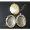 Oval Metal Locket Pendant Photo Lockets