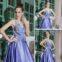 2010 new style Beaded blue prom gown 56285